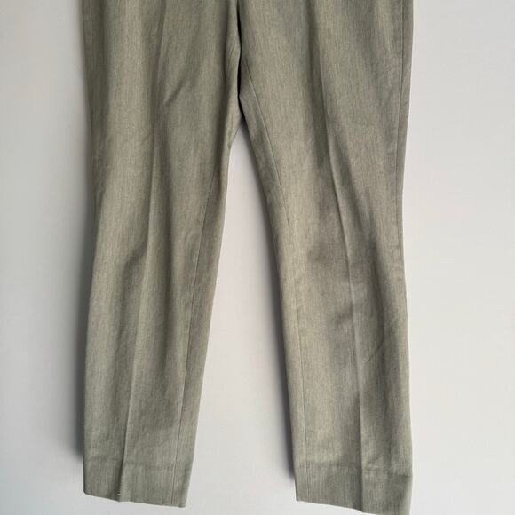 Banana Republic Sloan Curvy Fit Gray 6 Women Stretch Ankle Dress Pants Pockets - Picture 5 of 9